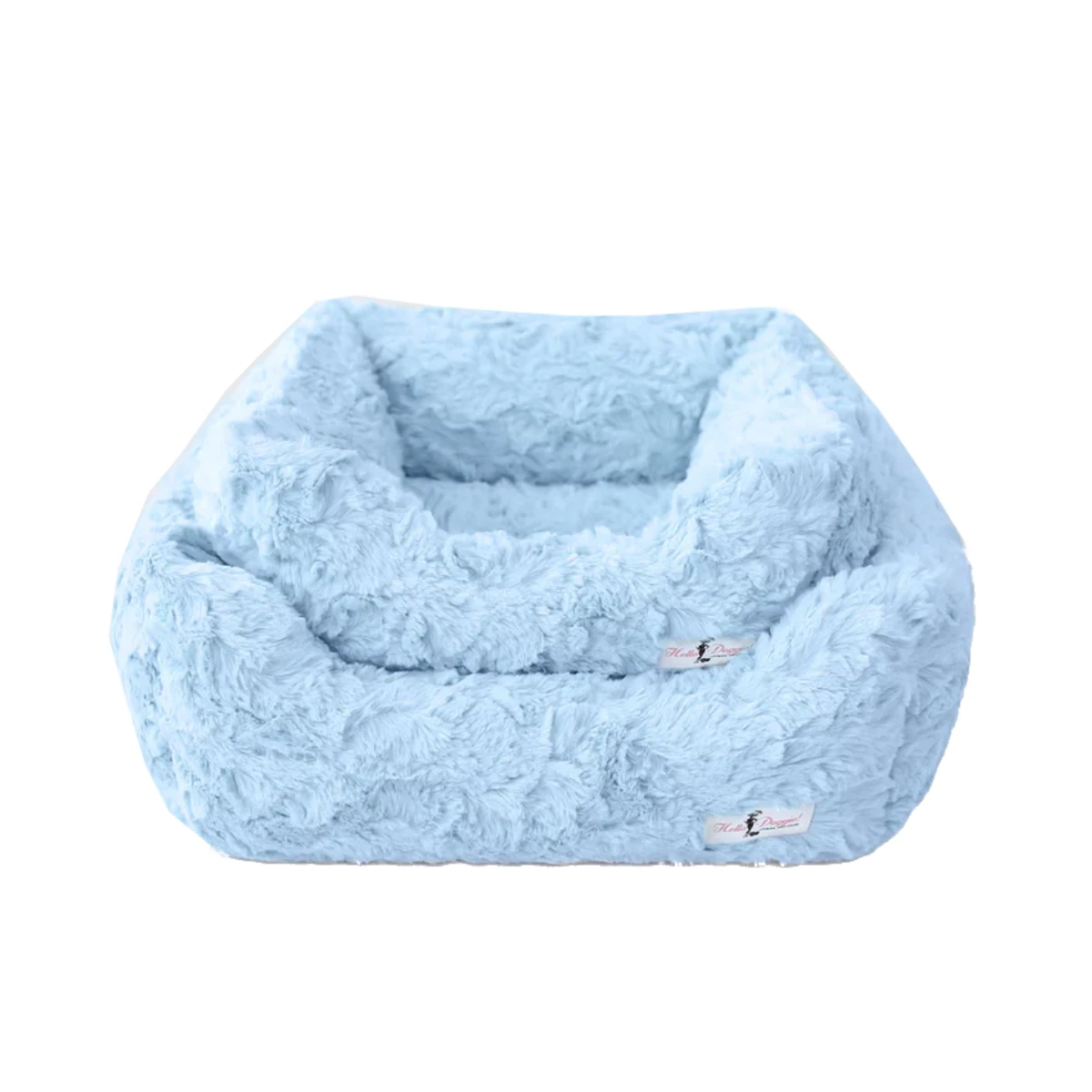 Hello Doggie Bella Dog Bed - Baby Blue