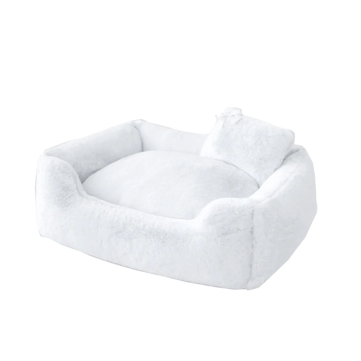 Hello Doggie Divine Dog Bed - White