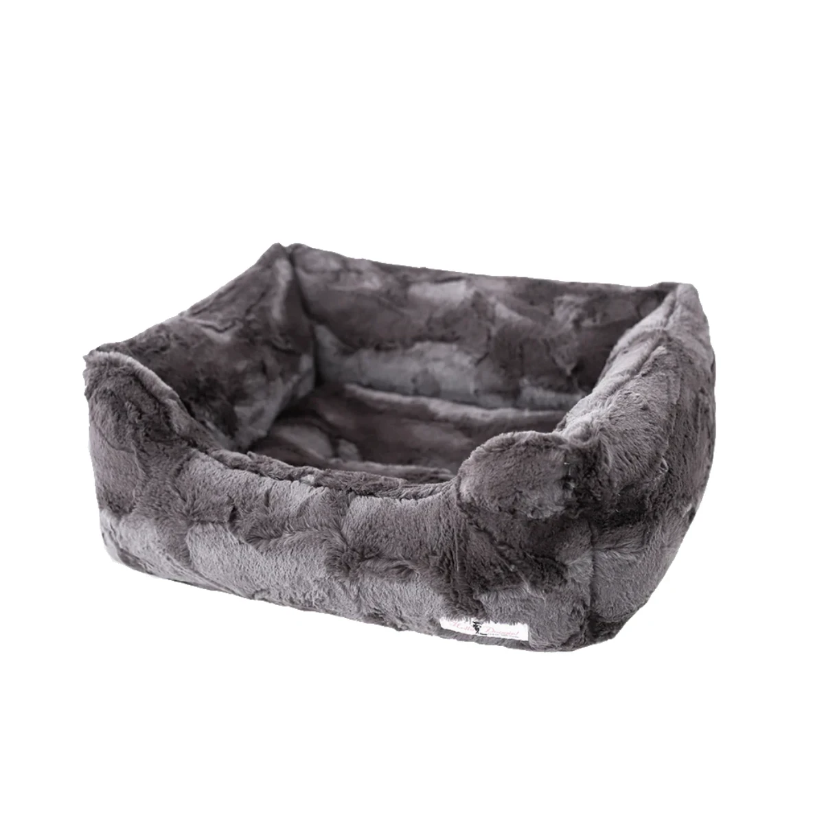 Hello Doggie Luxe Dog Bed - Pewter