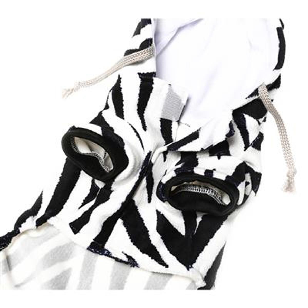 zebra dog costume