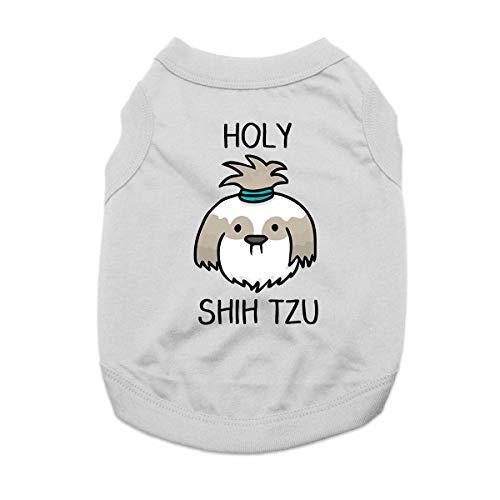 Holy Shih Tzu Dog Shirt - Gray
