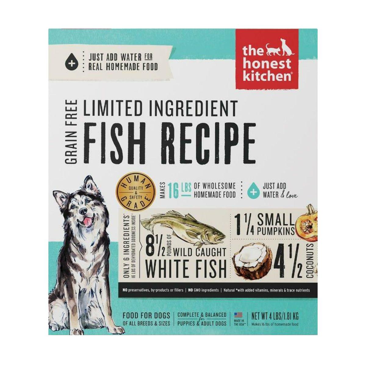 The Honest Kitchen Brave Limited Ingredient Dehydrated Dog Food - Fish