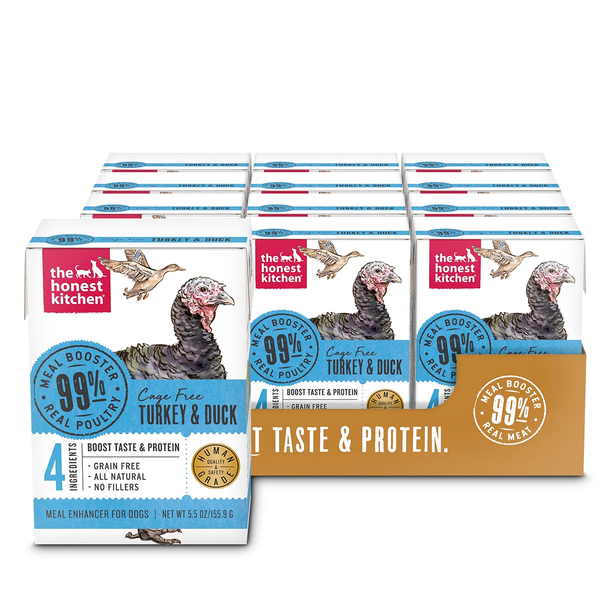 The Honest Kitchen Meal Booster Dog Food Topper - Turkey & Duck