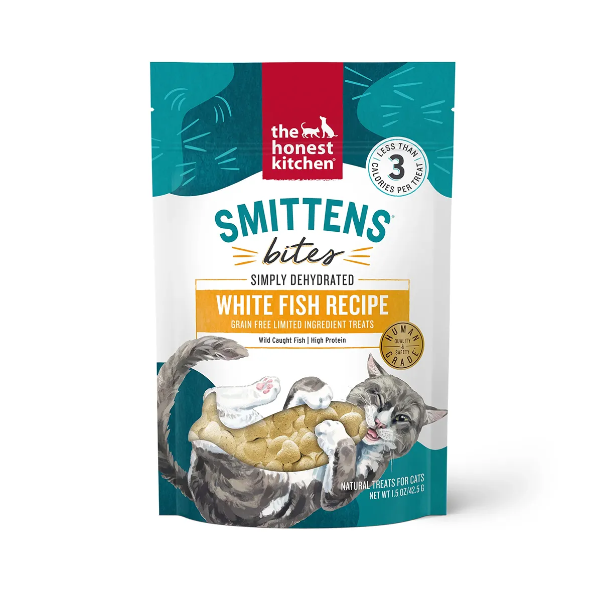 The Honest Kitchen's Smittens White Fish Cat Treats