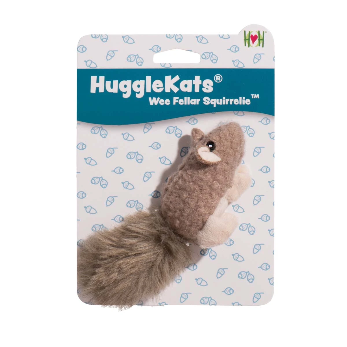 HuggleKat Wee Feller Squirrelie Cat Toy