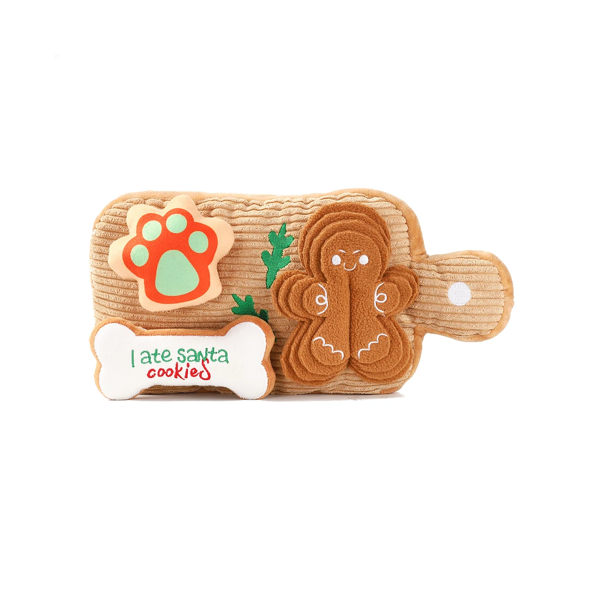 HugSmart Happy Woofmas Dog Toy - Cookie Board