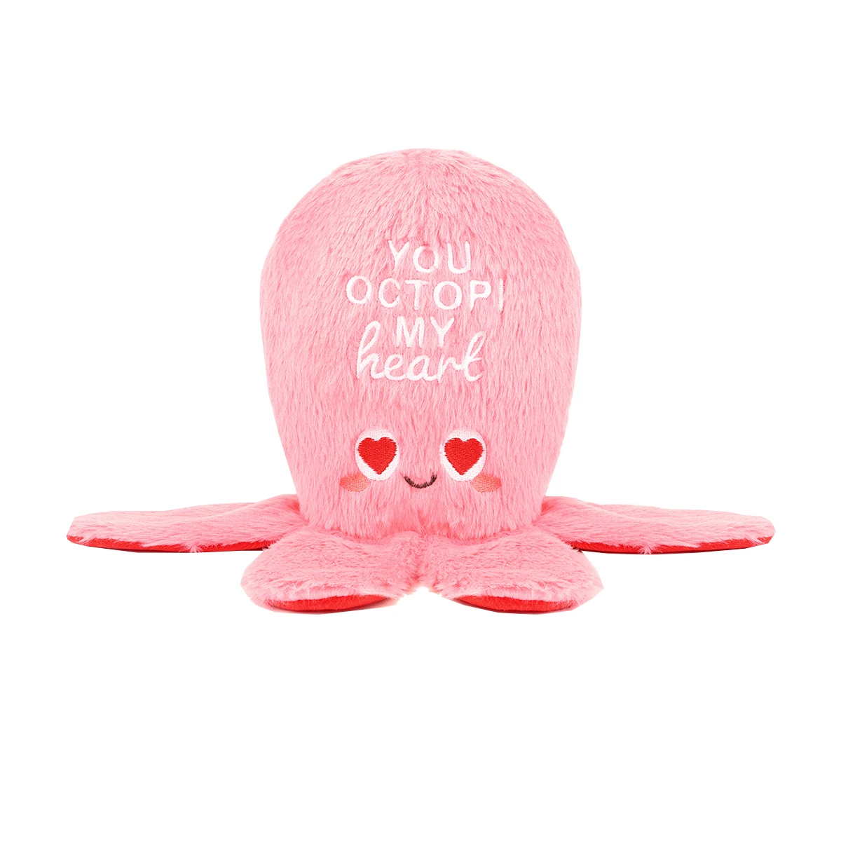 HugSmart Woof Love Plush Dog Toy - You Octopi My Heart