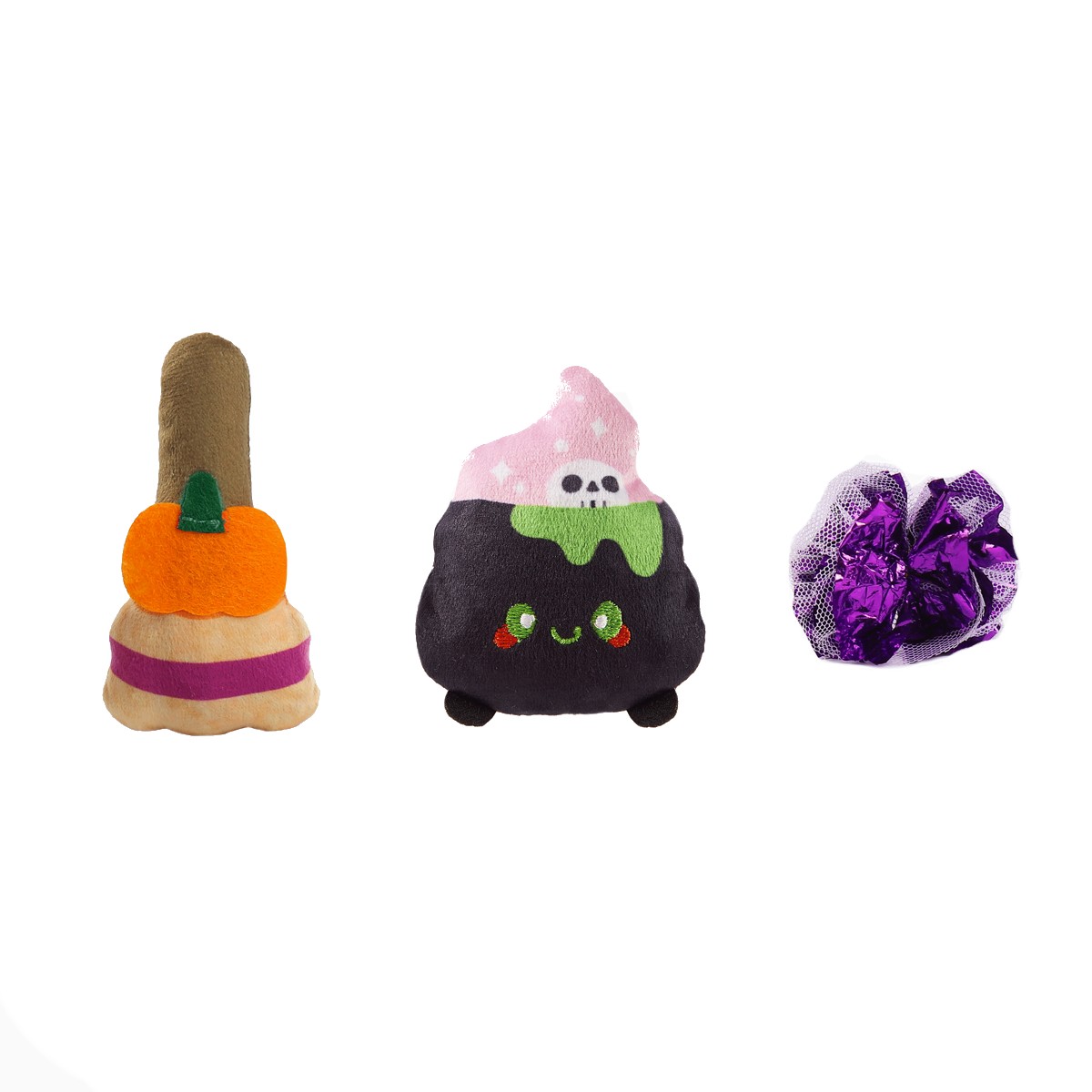 HugSmart Spooky Cats Meow Buddies Cat Toy – Witch's Brew