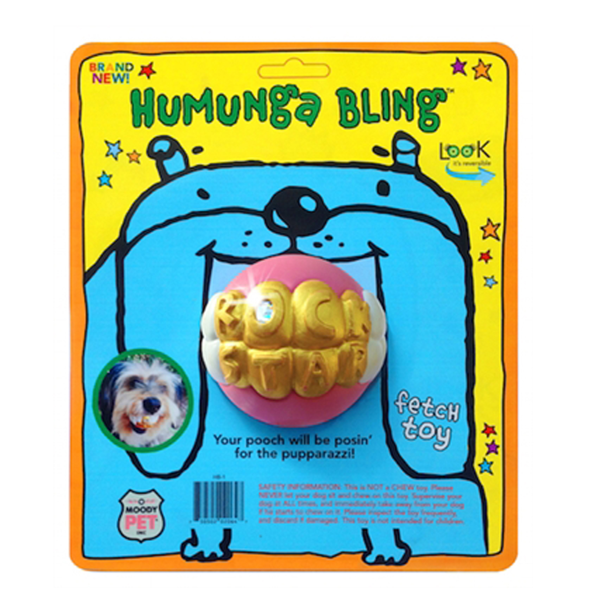 Humunga Bling Chomp Dog Toy