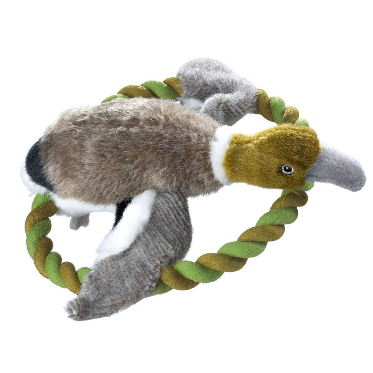 rope plush dog toy