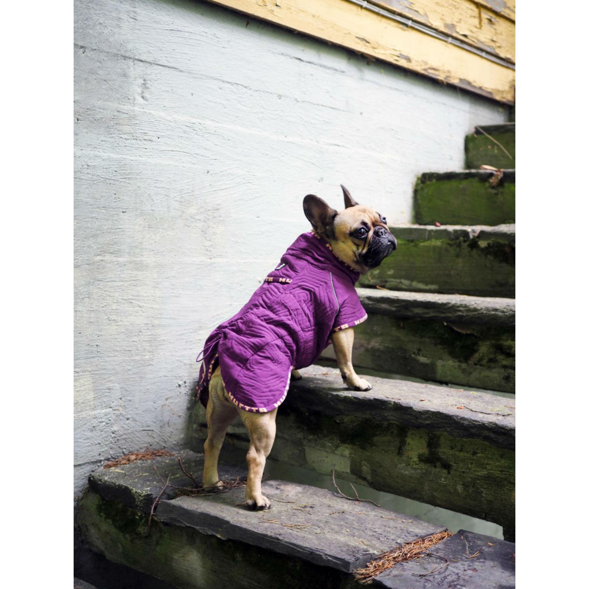 Hurtta Casual Quilted Dog Jacket - Heather
