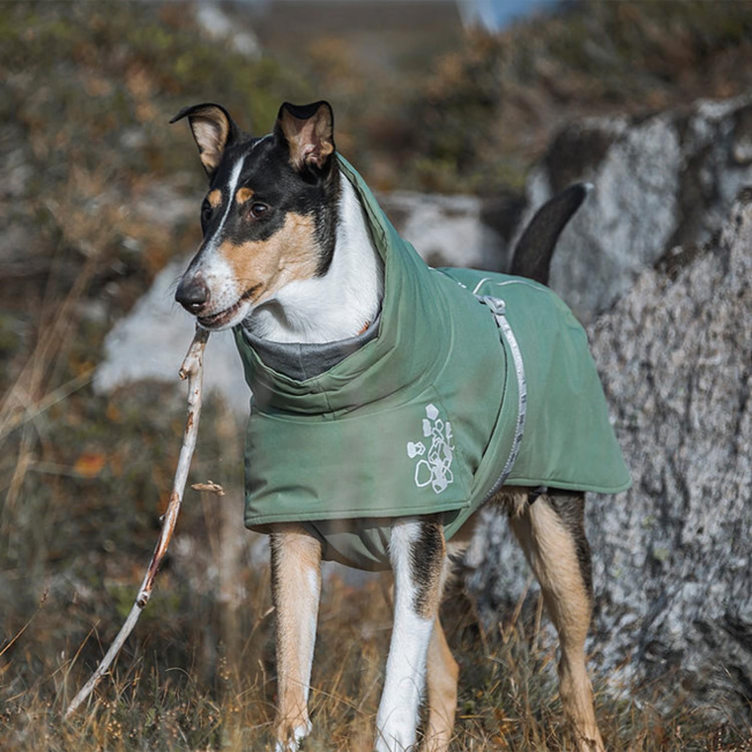 Hurtta Hurtta 65cm Extreme Warmer Hedge Green Dog Coat Weatherproof  Durable Raincoat 
