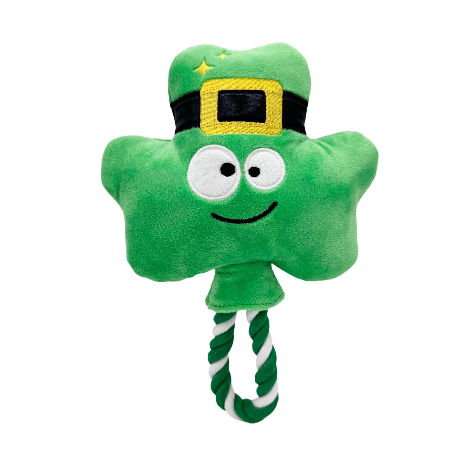 Huxley & Kent St. Patrick's Day Safety Pop Dog Toy - Shamrock Lollipop