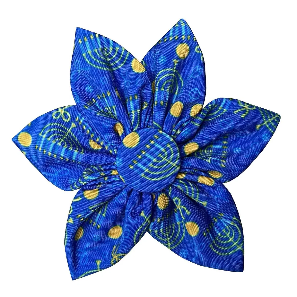 Huxley & Kent Pinwheel Holiday Pet Collar Attachment - Hanukkah