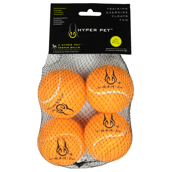 Hyper Pet Dog Tennis Balls - Orange