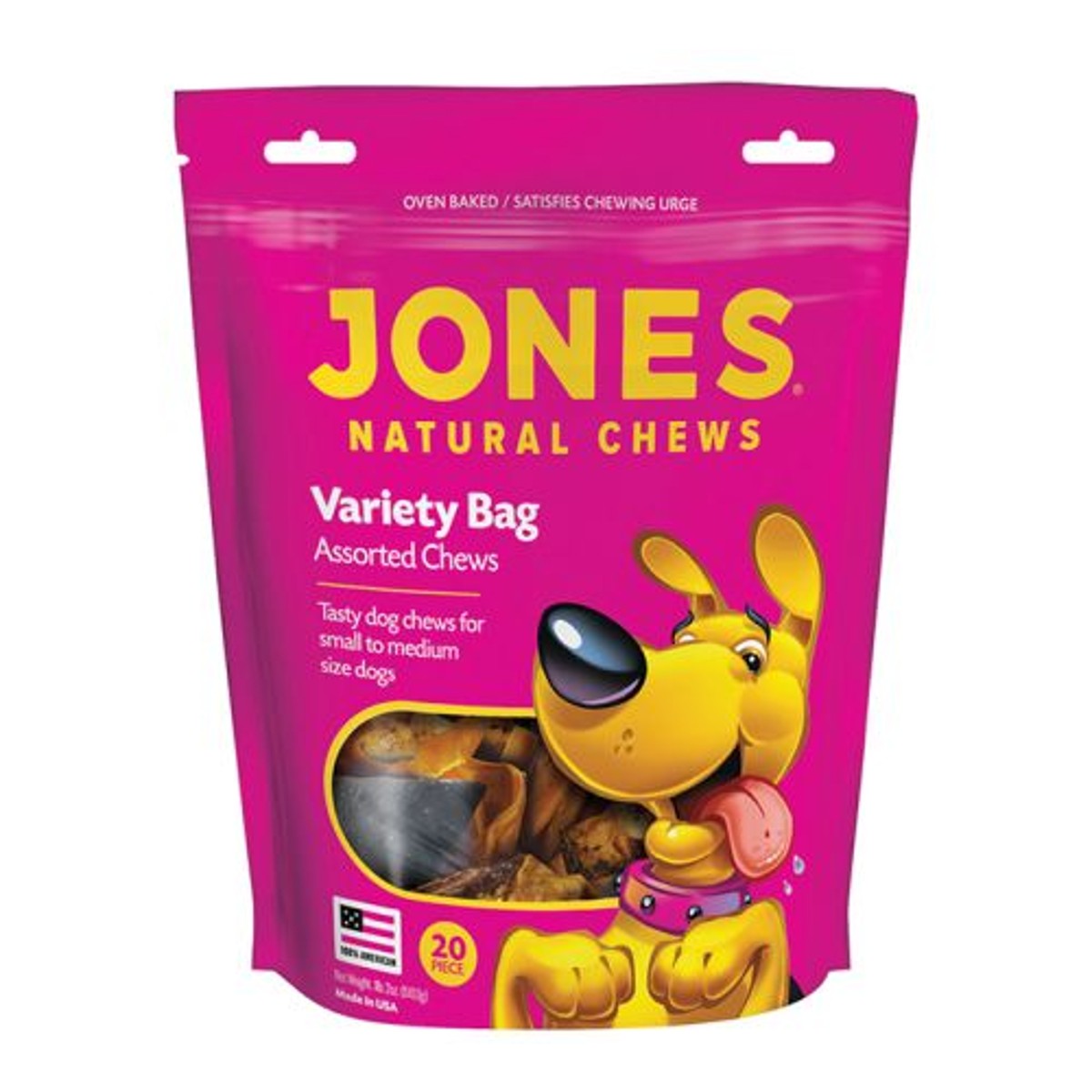 Jones Naturals Gourmet Variety Bag Dog Treats
