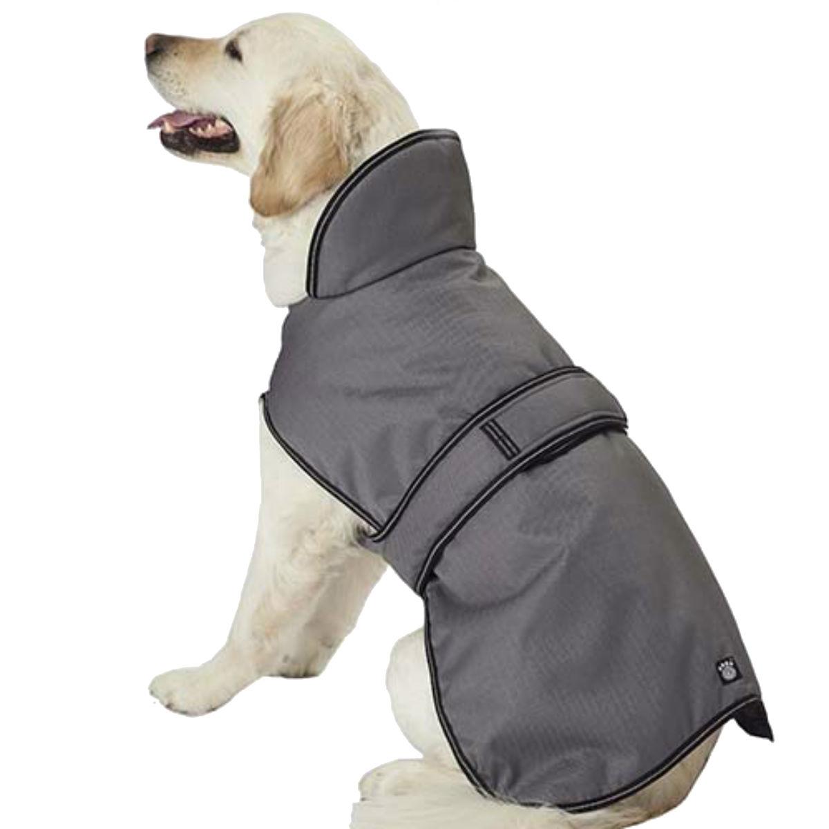 Petrageous Juneau Dog Coat - Charcoal