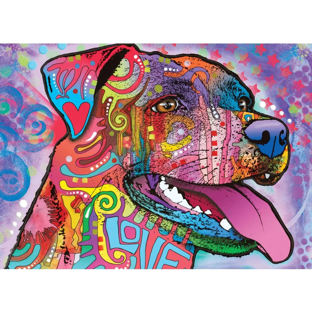 Be Pawsitive Puzzle for Humans by Dean Russo