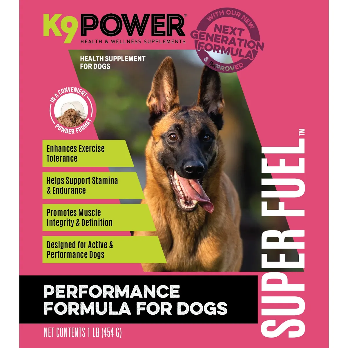 K9 Power Super Fuel Energy Muscle Dog Suppl. BaxterBoo