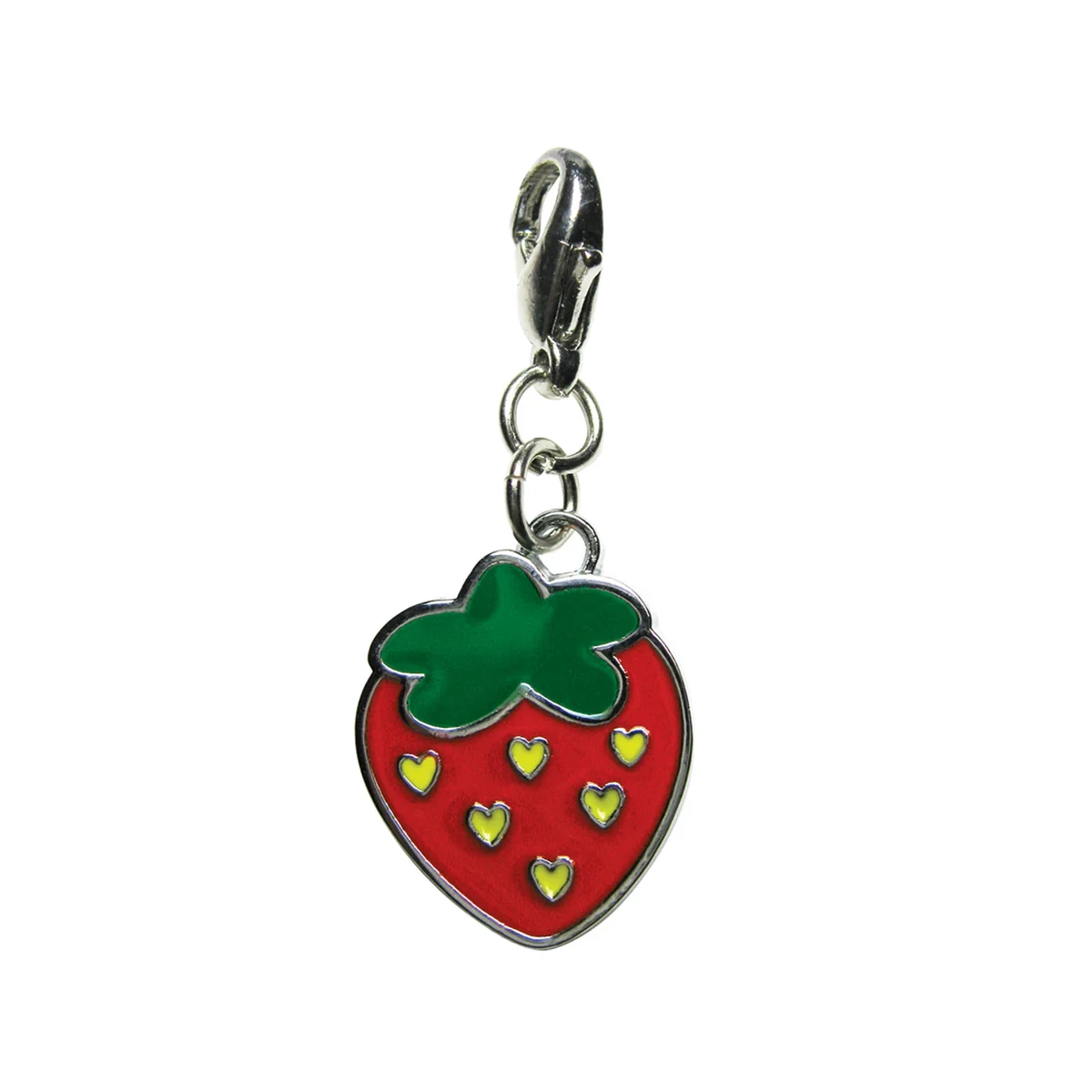 Klippo Enamel Dog Collar Charm - Love for Strawberry