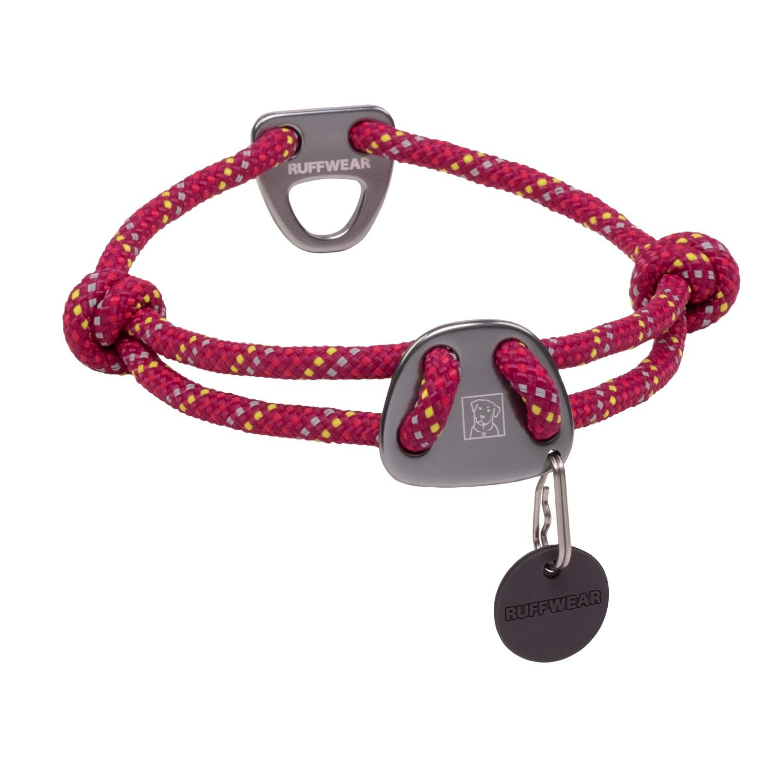 Knot-A-Collar Dog Collar by RuffWear - Hibiscus Pink