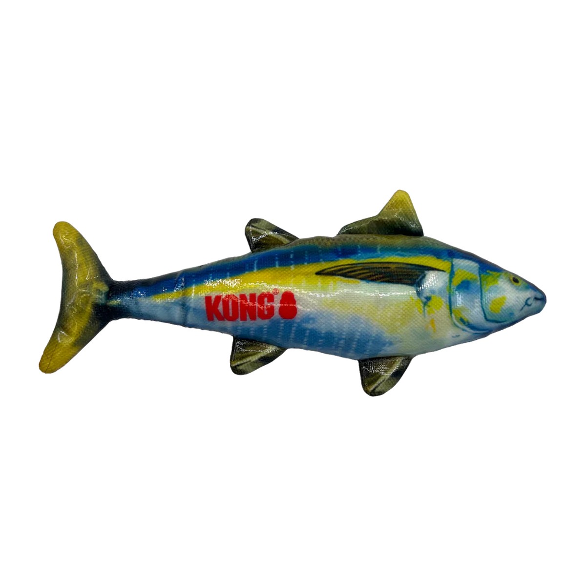 KONG Wild Shieldz Training Fish Dog Toy - Tuna