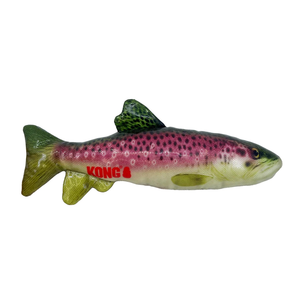 KONG Wild Shieldz Training Fish Dog Toy - Trout