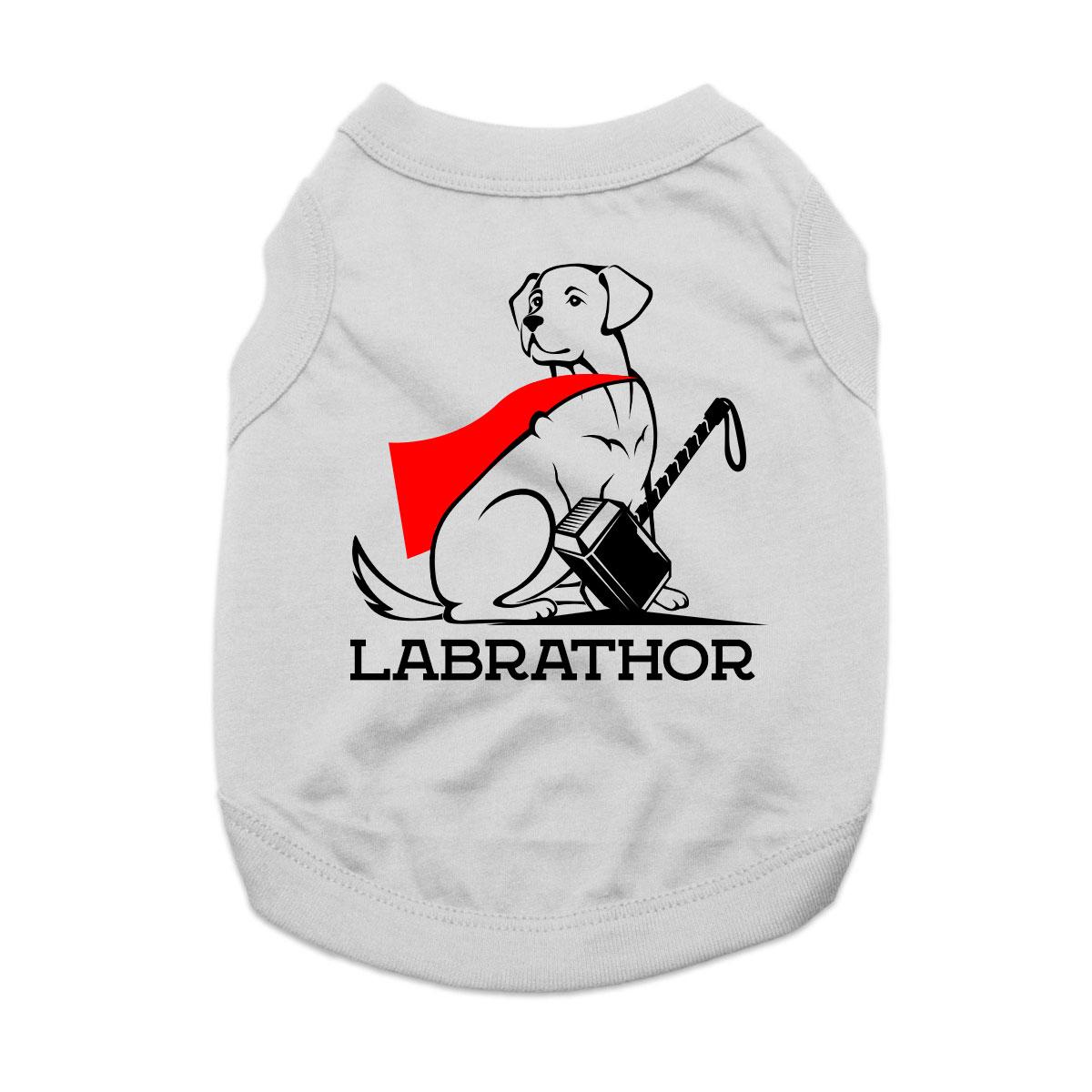 Labrathor Dog Shirt - Gray