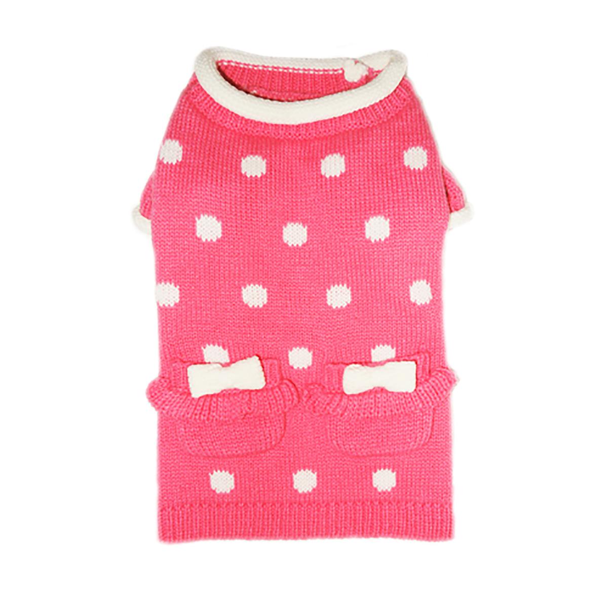 Lala Dog Sweater - Pink with Same Day Shipping | BaxterBoo