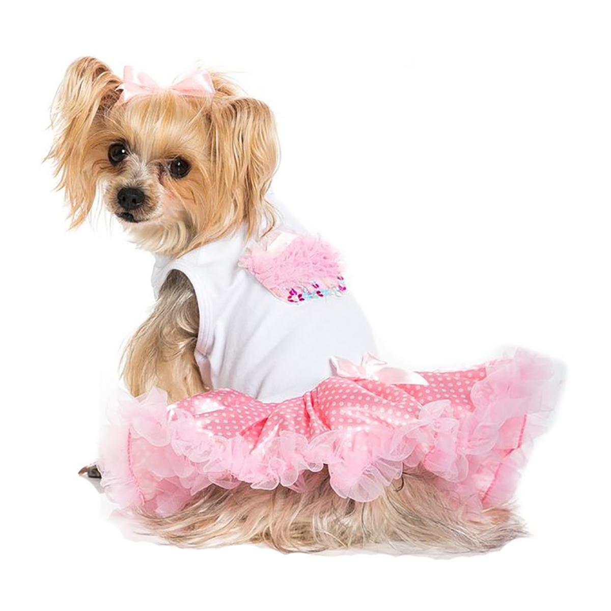 Pawpatu Cupcake Dog Dress - Light Pink | BaxterBoo