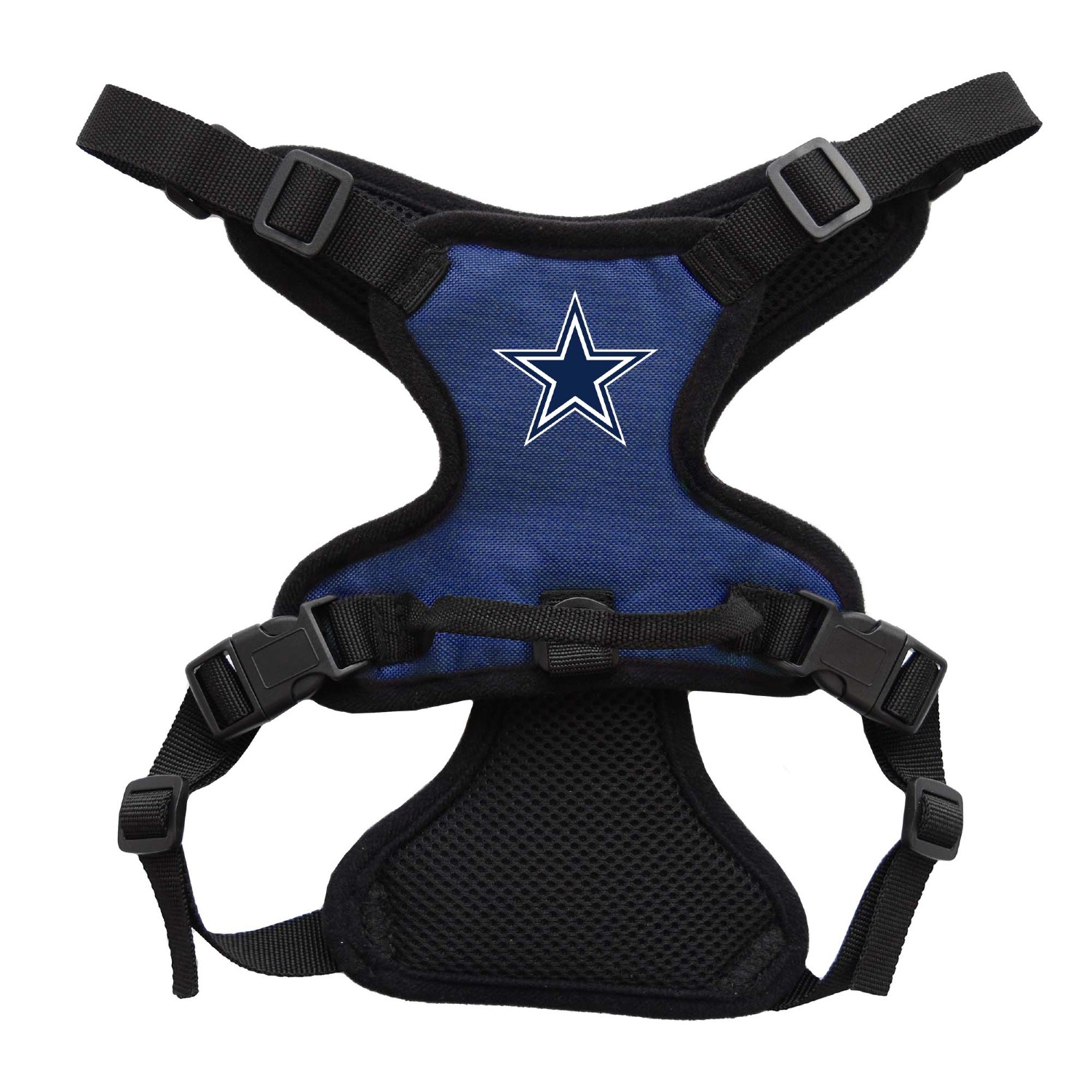 Little Earth Dallas Cowboys Front Clip Dog Harness