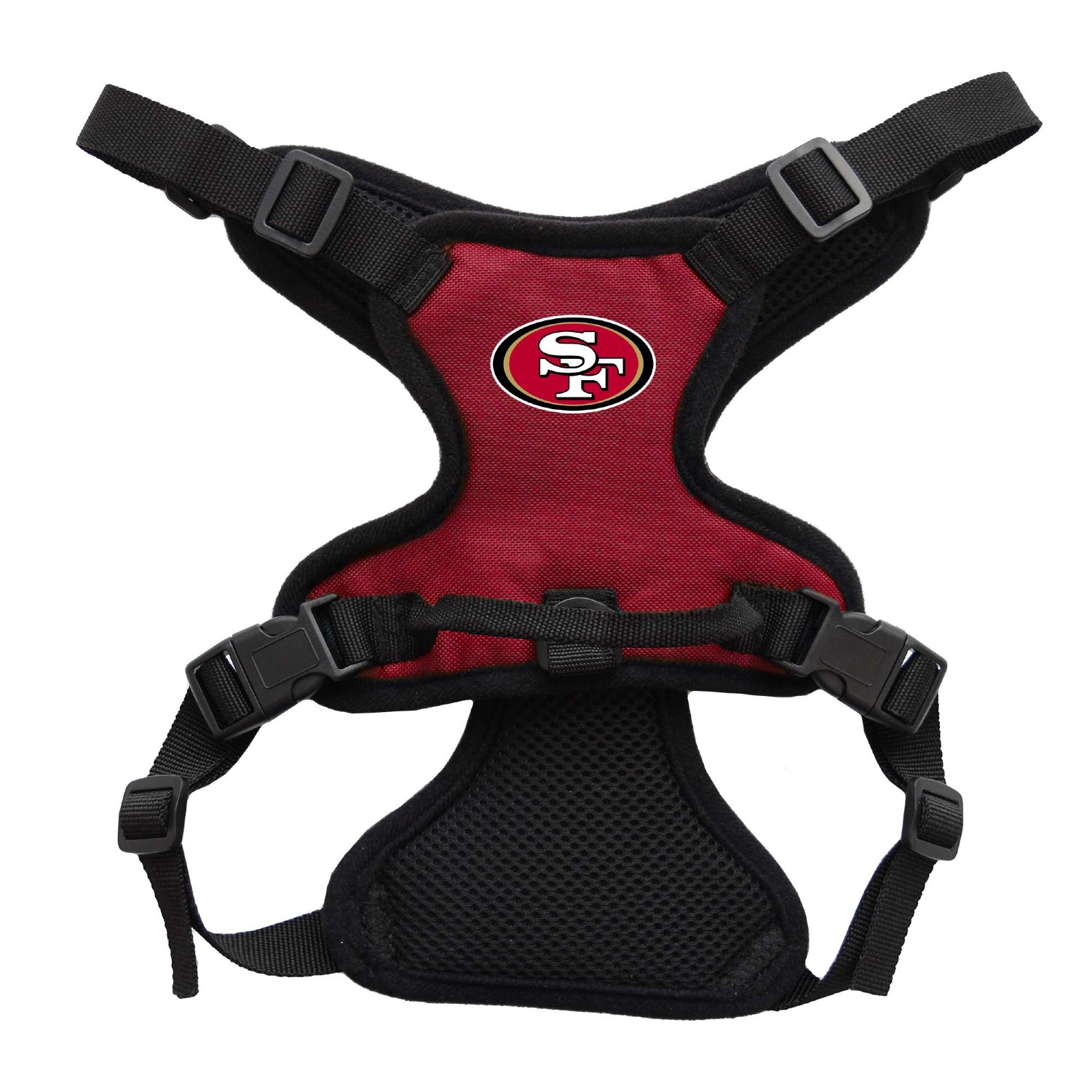 Little Earth San Francisco 49ers Front Clip Dog Harness