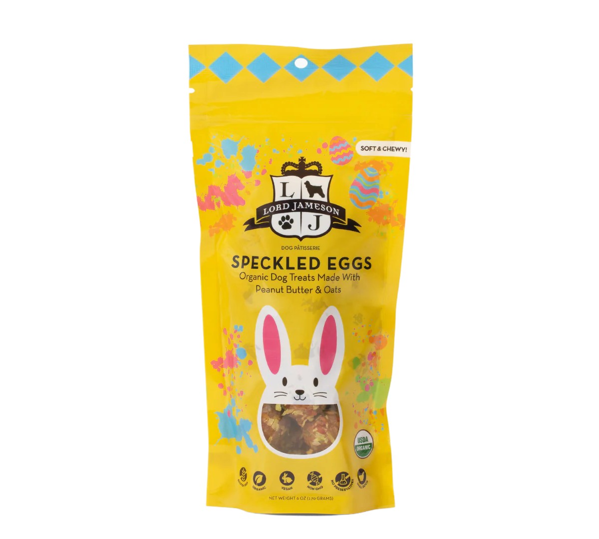 Lord Jameson Easter Themed Organic Dog Treats - Speckled Eggs