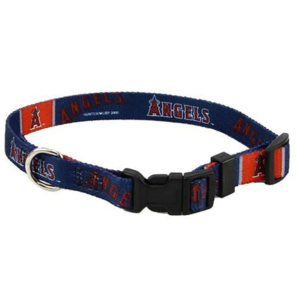 Los Angeles Angels Baseball Printed Dog Collar