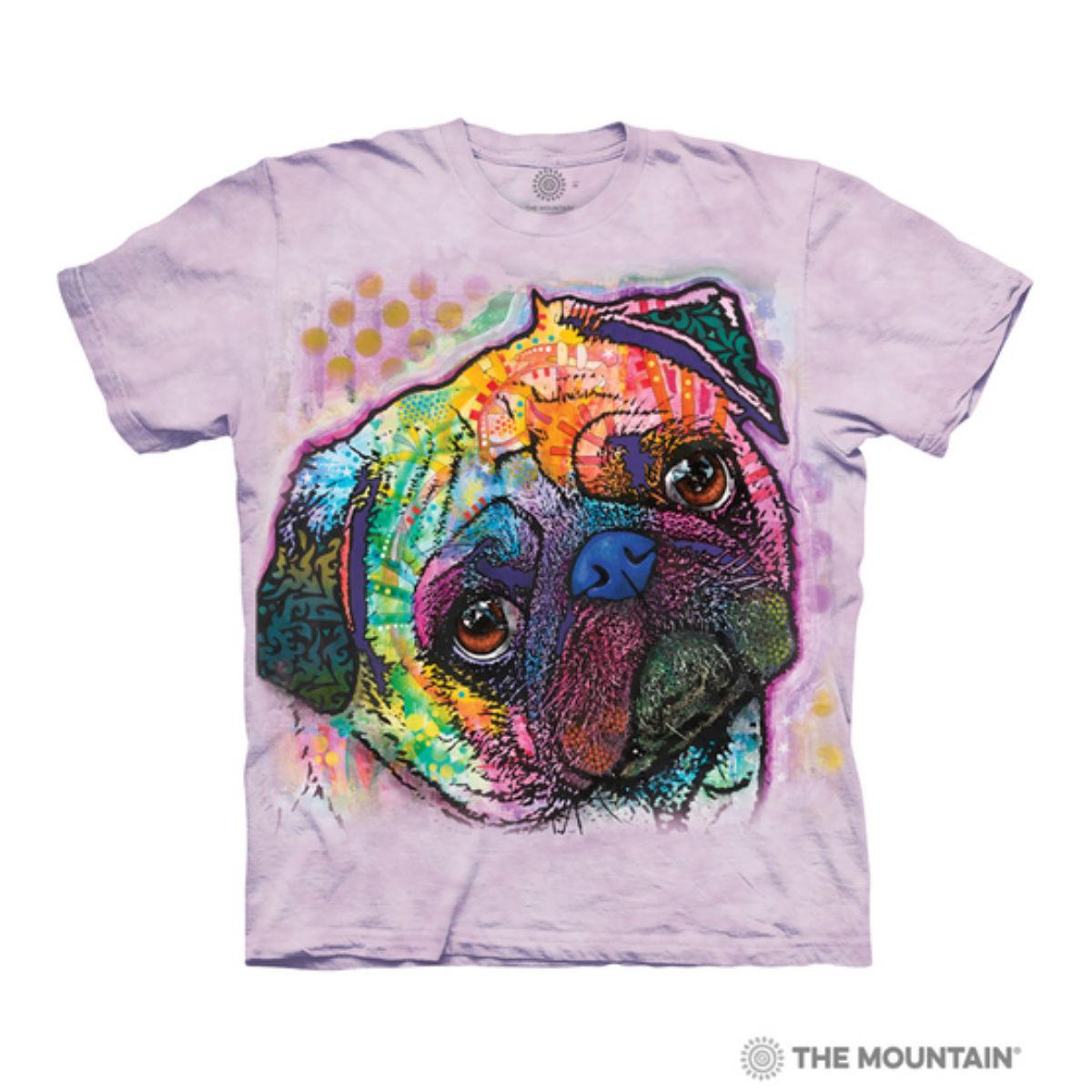 Lovable Pug Human T-Shirt by The Mountain | BaxterBoo