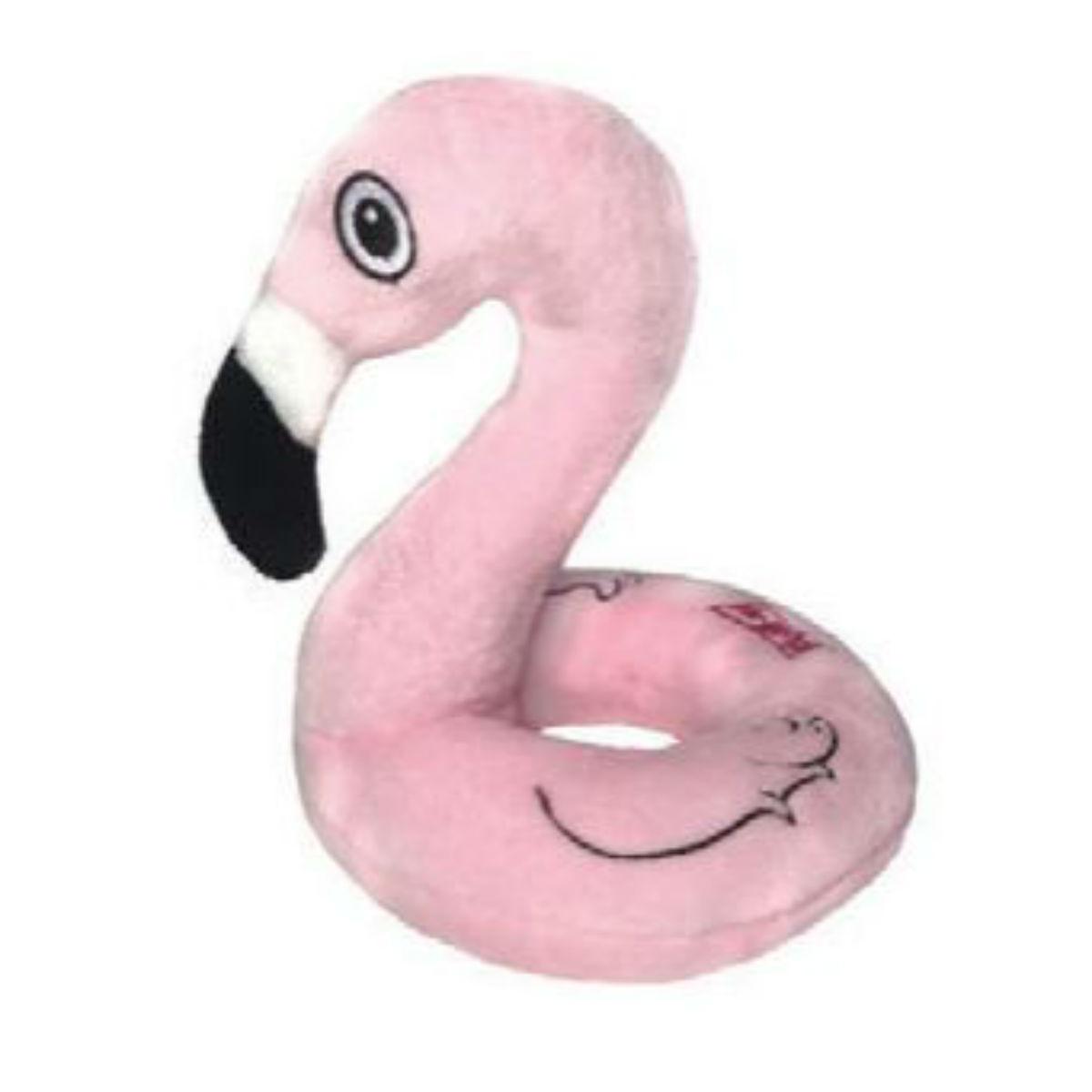 Lulubelles Power Plush Dog Toy - Flamingo Float