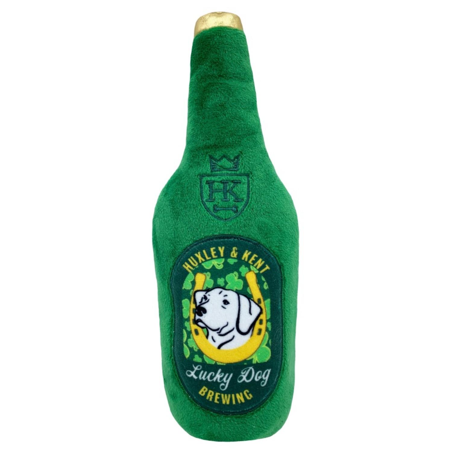 Lulubelles Power Plush Dog Toy - Lucky Dog Beer