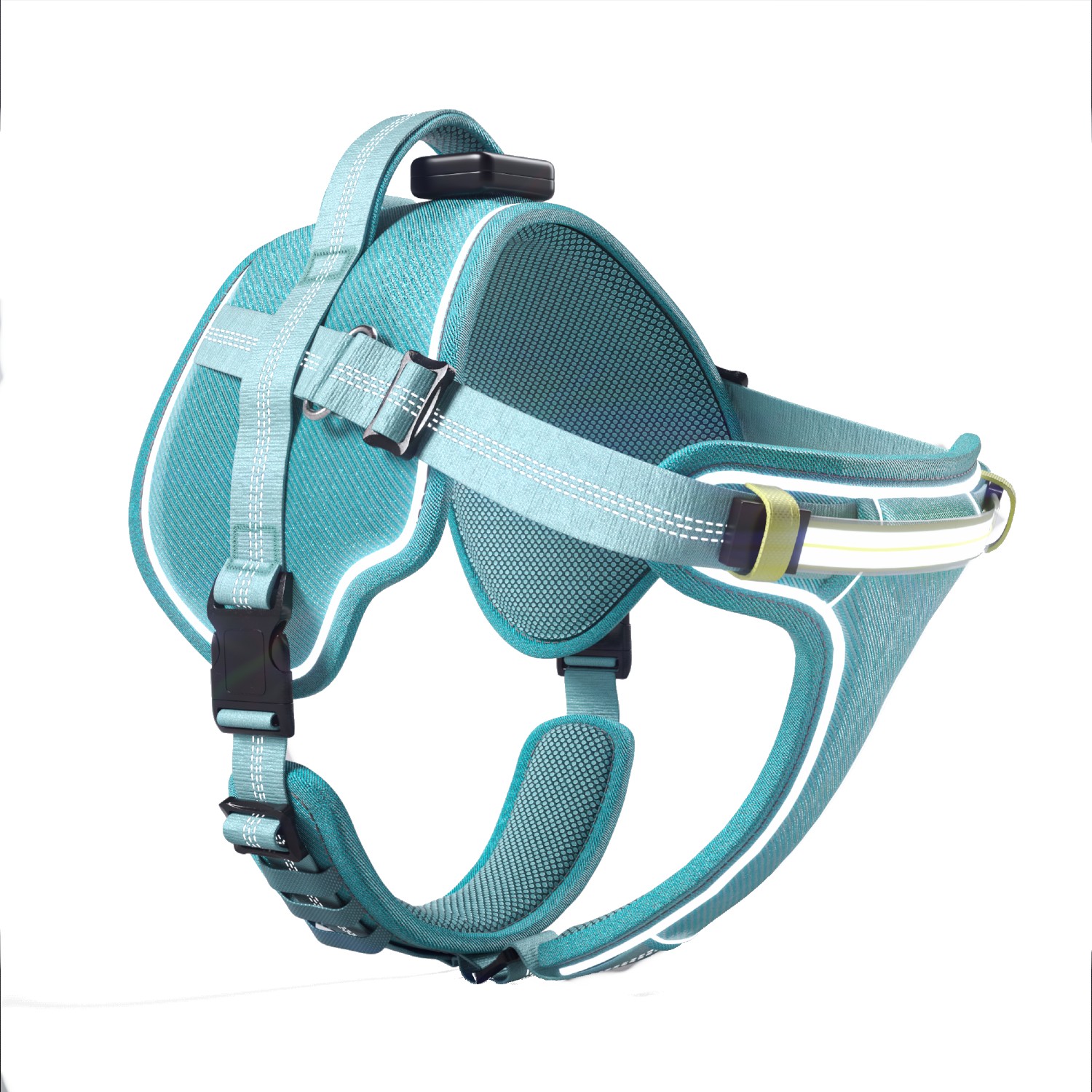 Lumi One Lumen Light Dog Harness - Blue