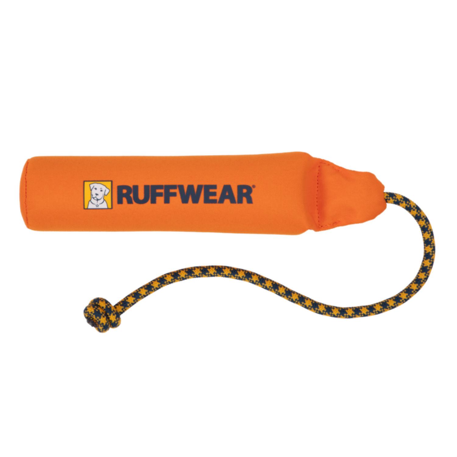 Lunker Interactive Dog Toy by Ruffwear - Campfire Orange