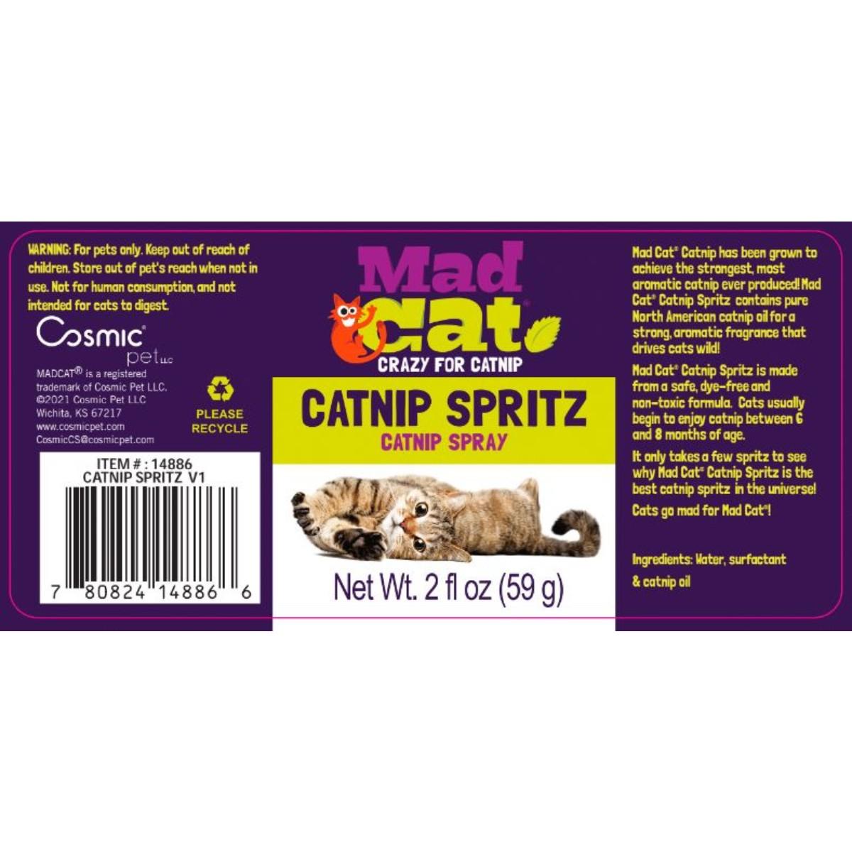 Mad Cat Frisky Spritz Catnip Spray