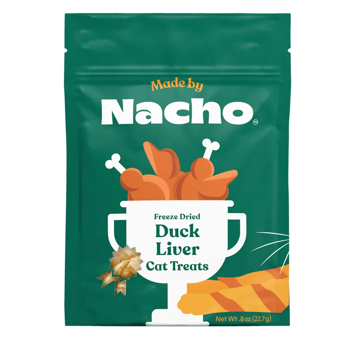 Made by Nacho Freeze-Dried Cat Treats - Duck Liver