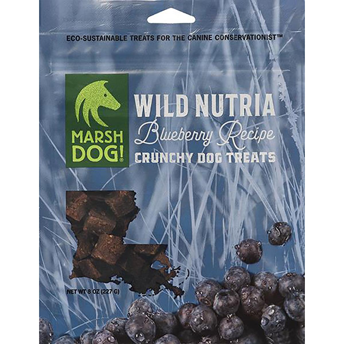 Marsh Dog Wild Nutria & Blueberry Recipe Crunchy Dog Treats