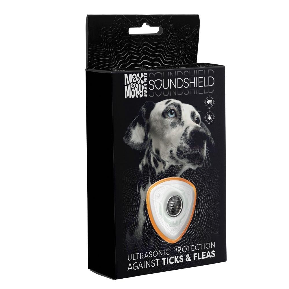 Max & Molly Soundshield Ultrasonic Dog Collar Tag for Tick & Flea Control
