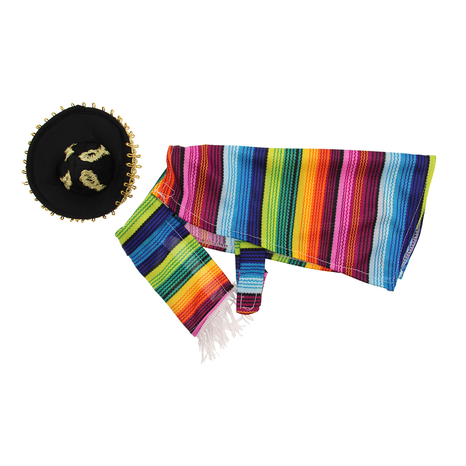 Rubies Official Mexican Serape Pet Dog Costume