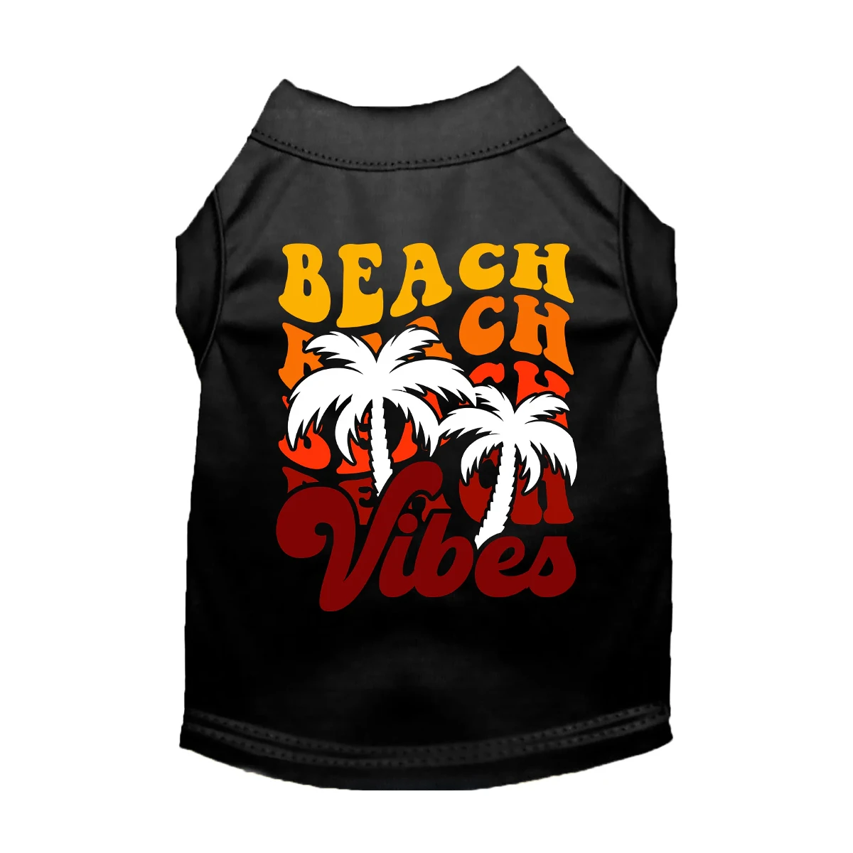 Mirage Beach Vibes Dog Shirt - Black