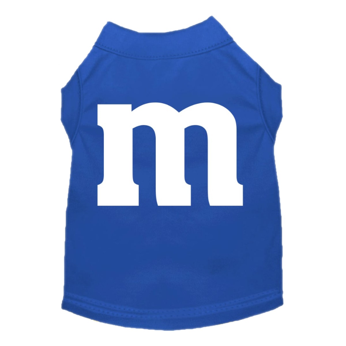 Mirage Halloween The M Costume Dog Shirt - Blue