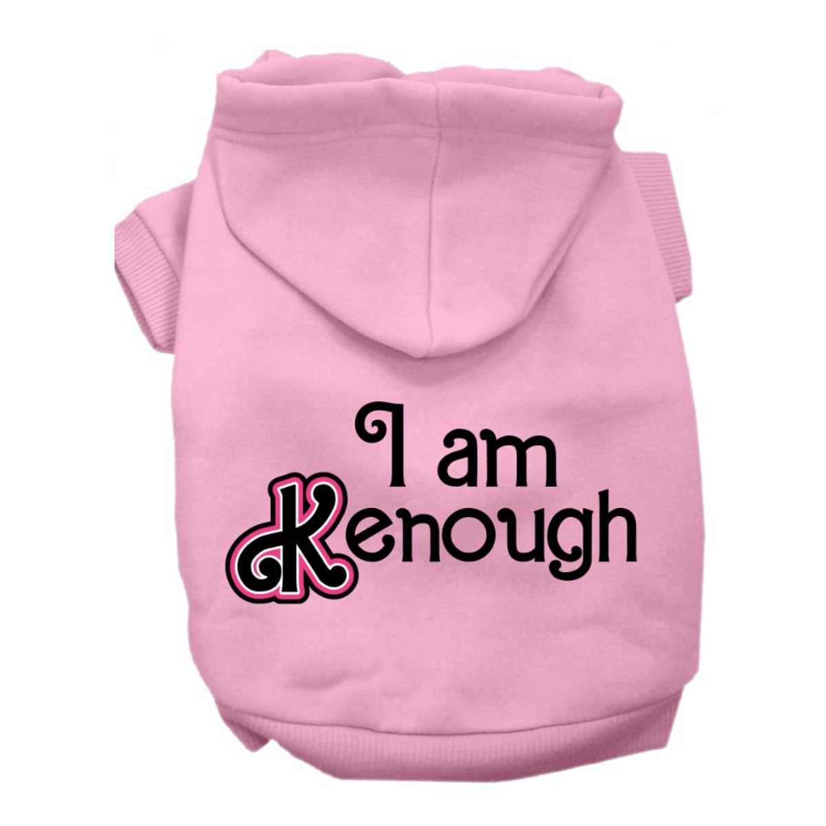 Mirage I am Kenough Dog Hoodie - Light Pink