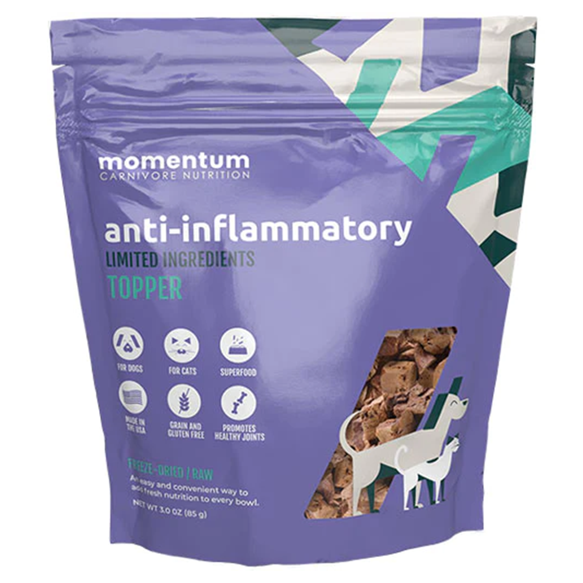 Momentum Freeze Dried Anti-Inflammatory Dog & Cat Topper