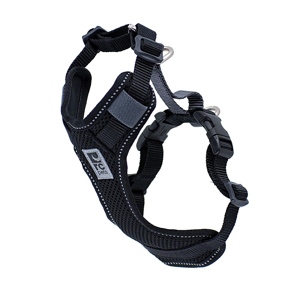 Moto Control Dog Harness - Black/Grey