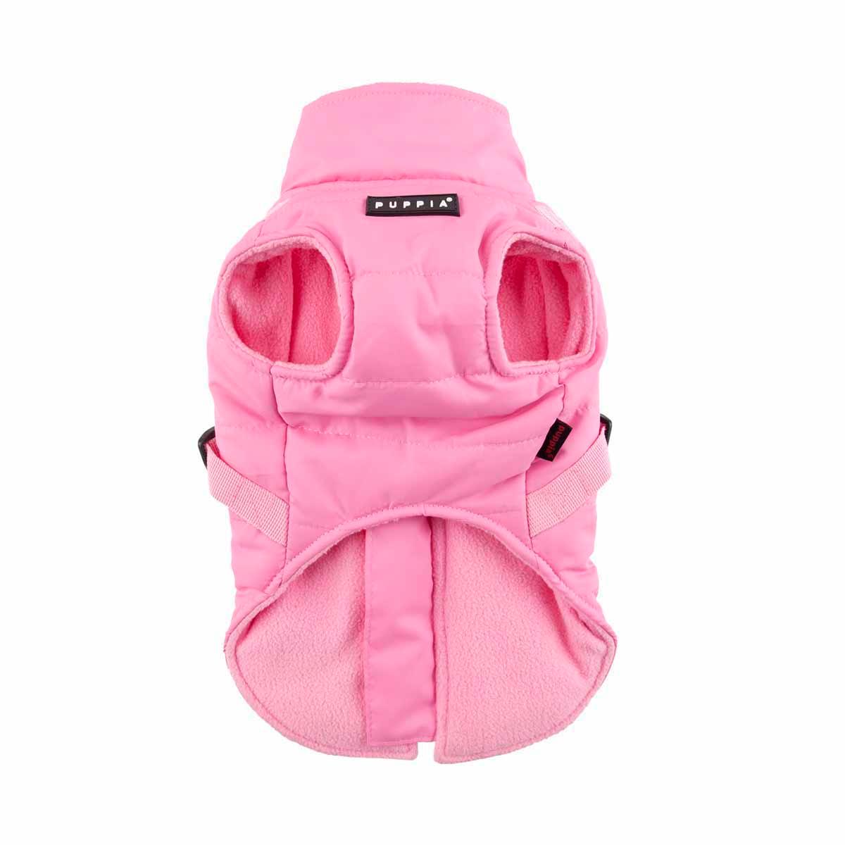 Mountaineer Harness Dog Coat by Puppia - Pink | BaxterBoo